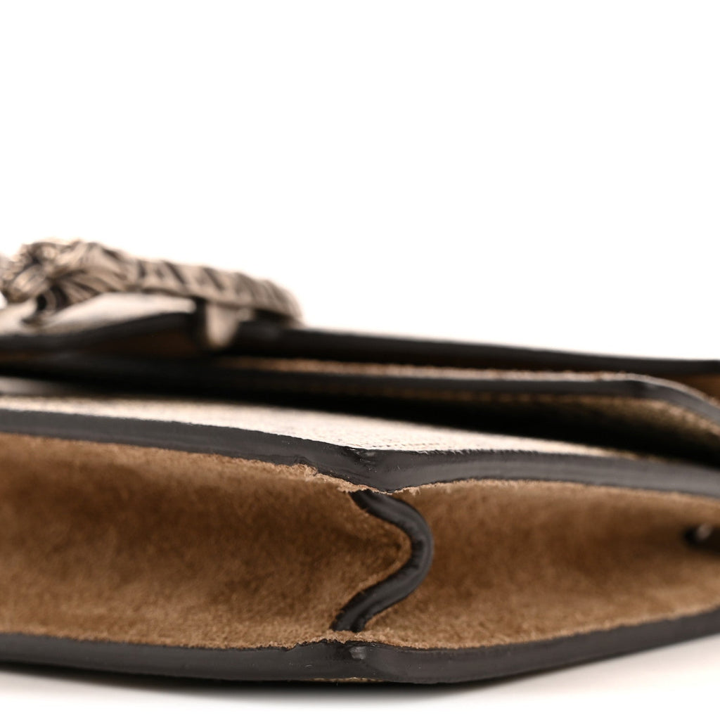 GG Supreme Monogram Super Mini Dionysus Shoulder Bag Taupe product image 9, provided for visual reference and product detail