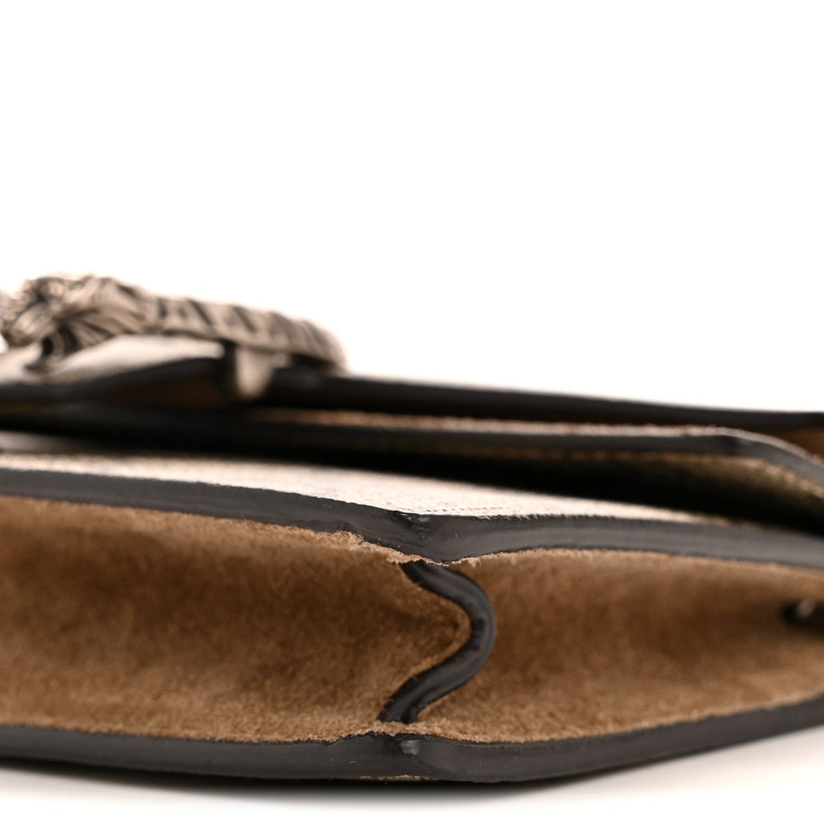 GG Supreme Monogram Super Mini Dionysus Shoulder Bag Taupe product image 9, provided for visual reference and product detail
