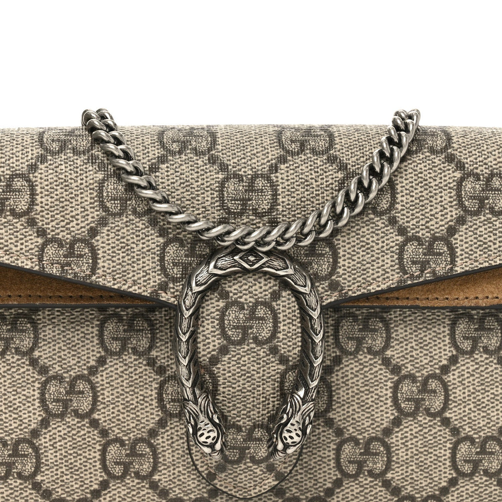 GG Supreme Monogram Super Mini Dionysus Shoulder Bag Taupe product image 7, provided for visual reference and product detail