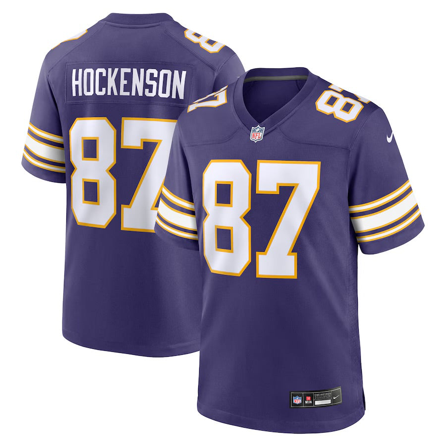 T.J. Hockenson Minnesota Vikings Jersey Nike purple product image 1