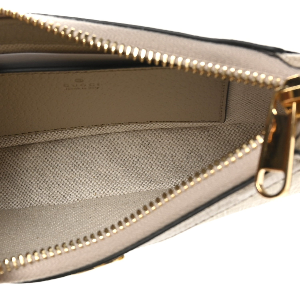 GG Supreme Monogram Textured Dollar Calfskin Web Mini Ophidia GG Handbag Beige Mystic White Oatmeal product image 5,