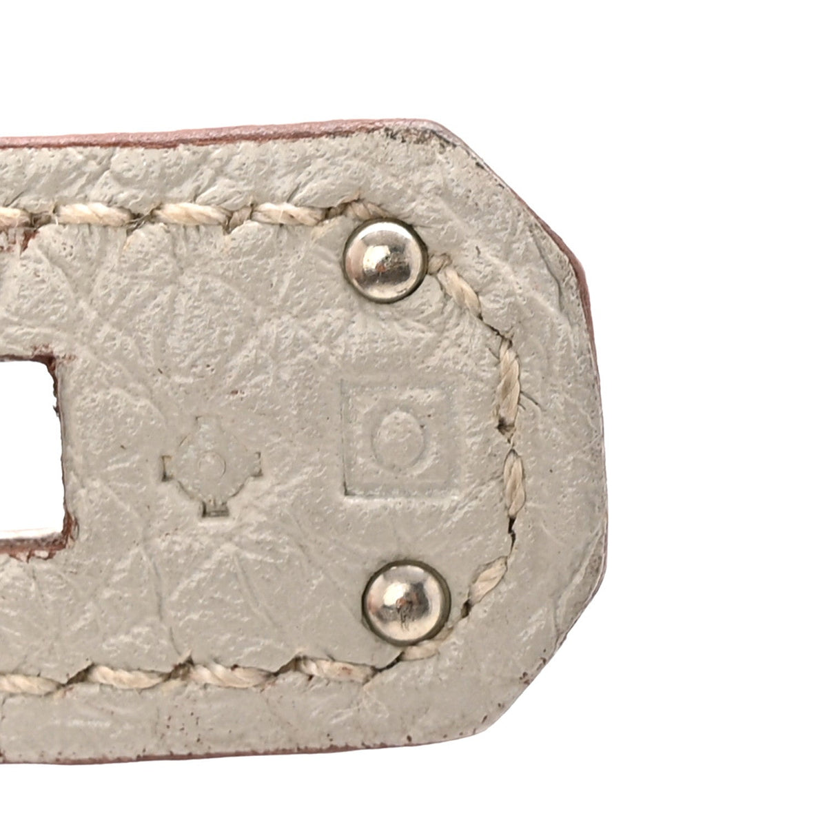 Togo Horseshoe Birkin 35 Orange Gris Perle product image 7, provided for visual reference and product detail review