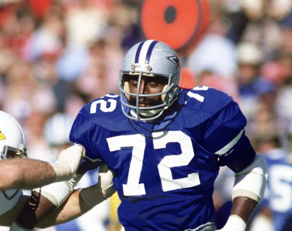 Ed Too Tall Jones Dallas Cowboys Official NFL Jersey blue product image 4