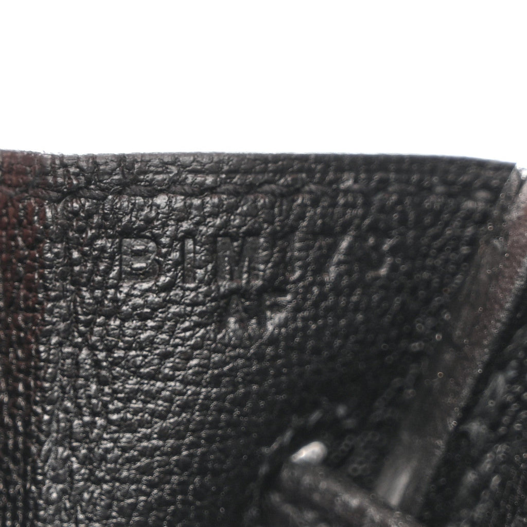 Togo Birkin 25 Black product image 7, provided for visual reference and product detail review