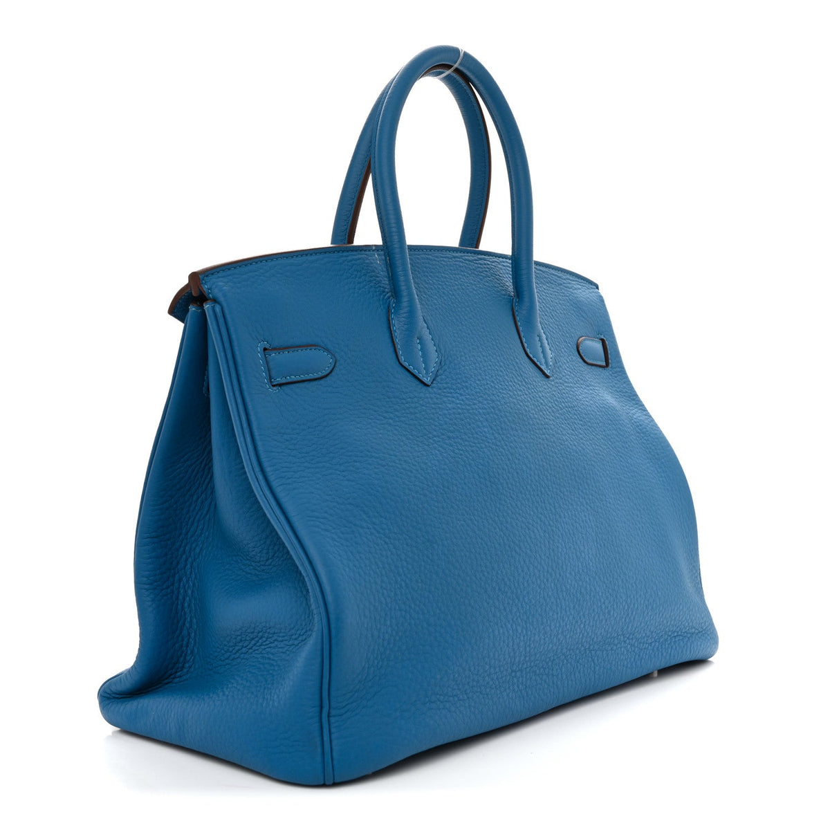 Taurillon Clemence BIRKIN 35 Mykonos product image 3, provided for visual reference and product detail review