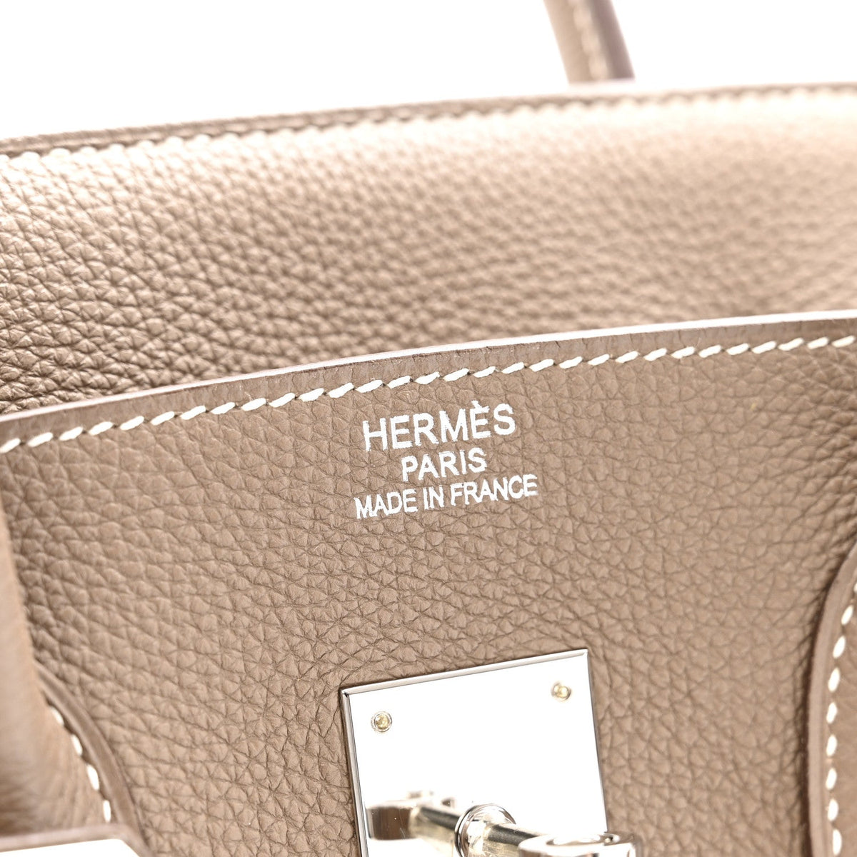 Togo Birkin 35 Etoupe product image 6, provided for visual reference and product detail review