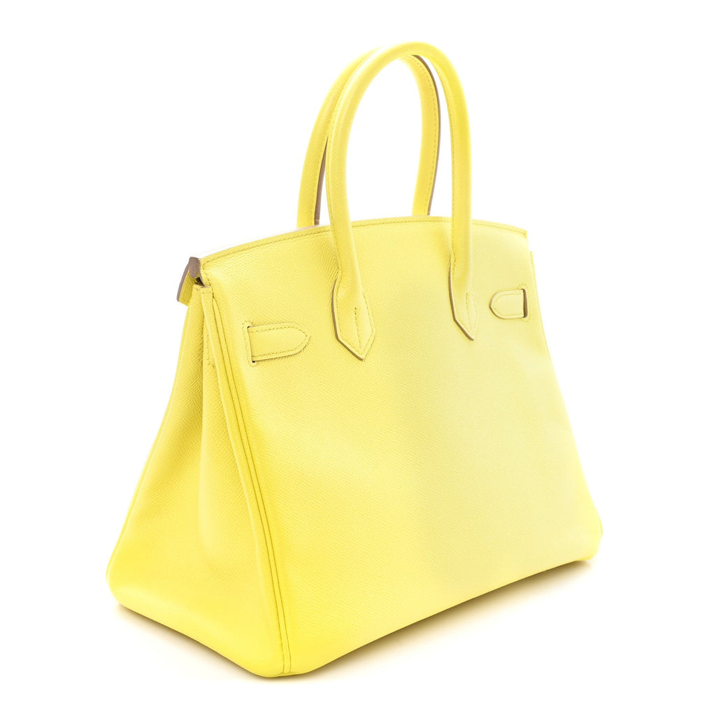 Epsom BIRKIN 30 Lime product image 3, provided for visual reference and product detail review