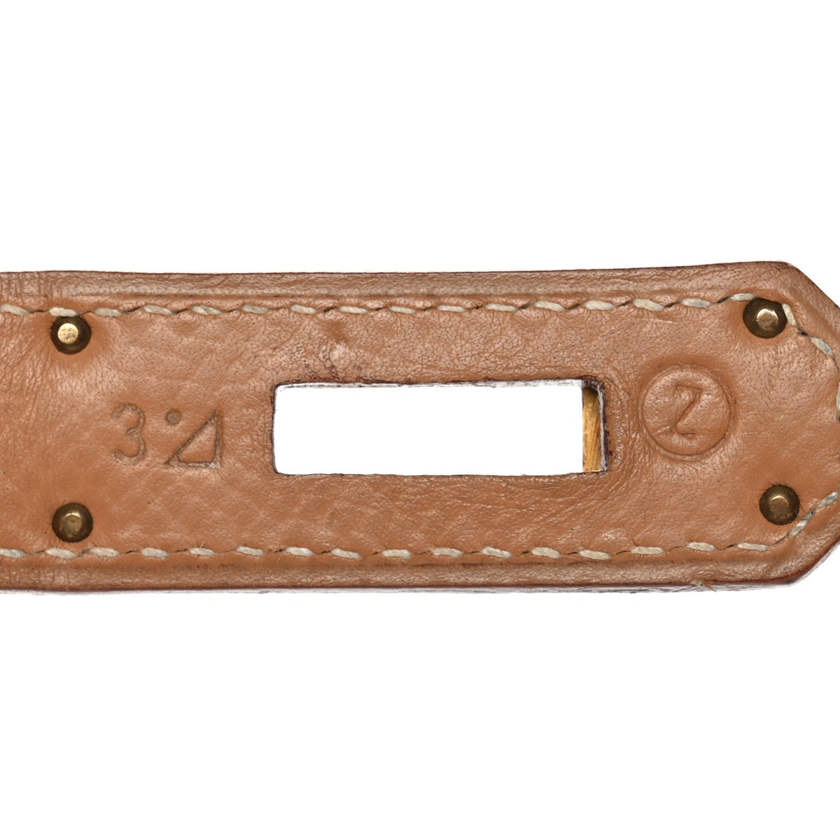 Courchevel Kelly Retourne 28 Camel product image 7, provided for visual reference and product detail review