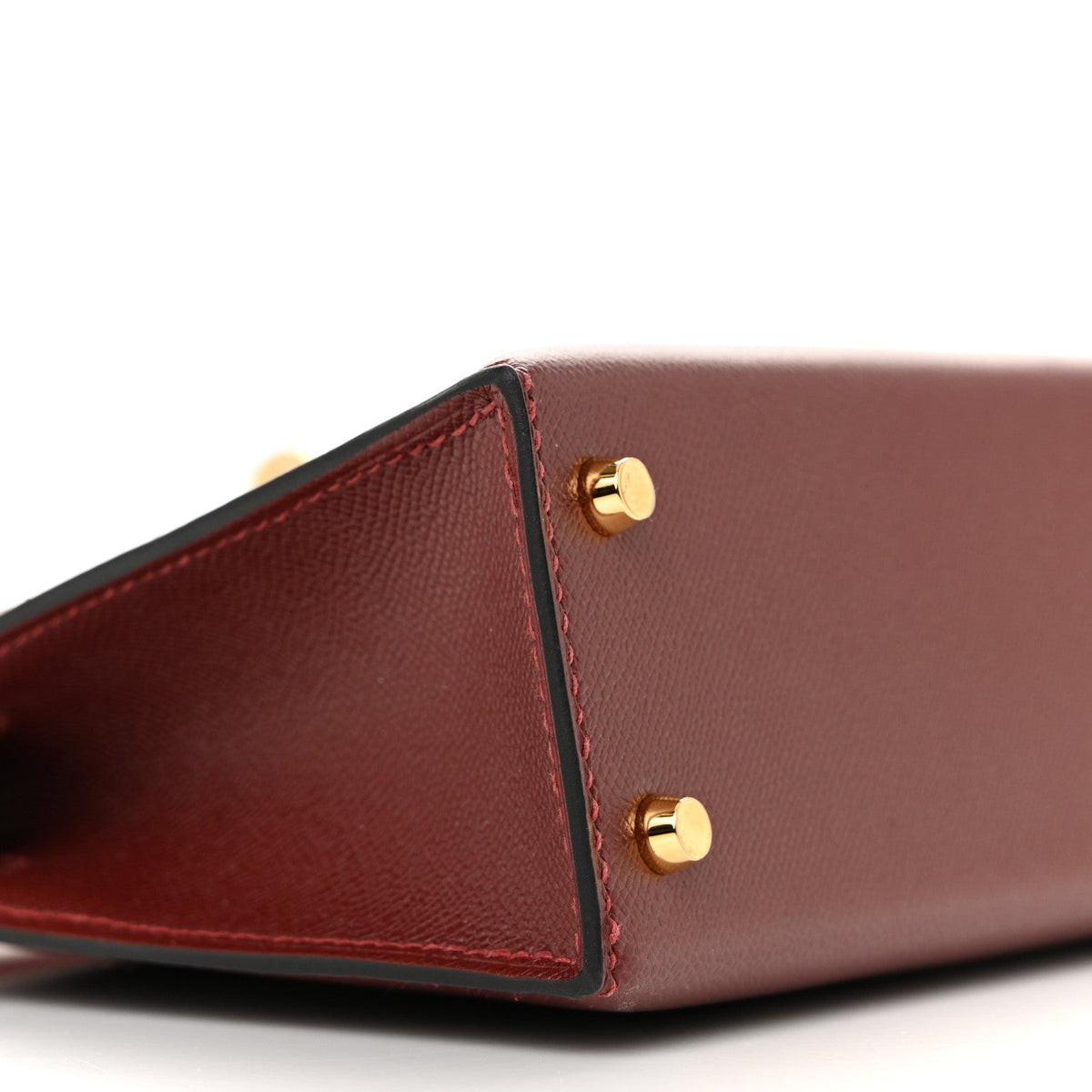 Madame Calfskin Mini Kelly Sellier 20 Rouge H product image 9, provided for visual reference and product detail review