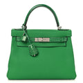 Togo Shiny Niloticus Crocodile Kelly Retourne Touch 28 Bambou product image 1, provided for visual reference and product