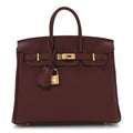 Togo Birkin 25 Rouge H product image 1, provided for visual reference and product detail review