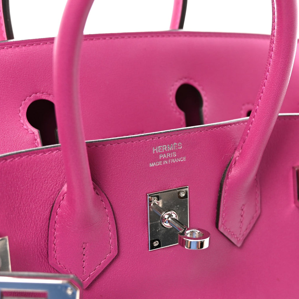 Swift Birkin 25 Rose Pourpre product image 6, provided for visual reference and product detail review