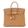 Togo Birkin 25 Biscuit product image 1, provided for visual reference and product detail review