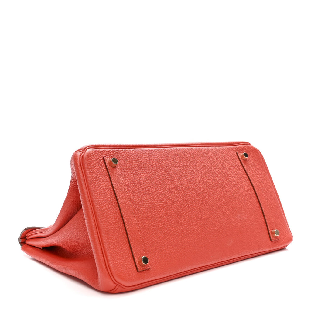 Togo Birkin 35 Capucine product image 4, provided for visual reference and product detail review