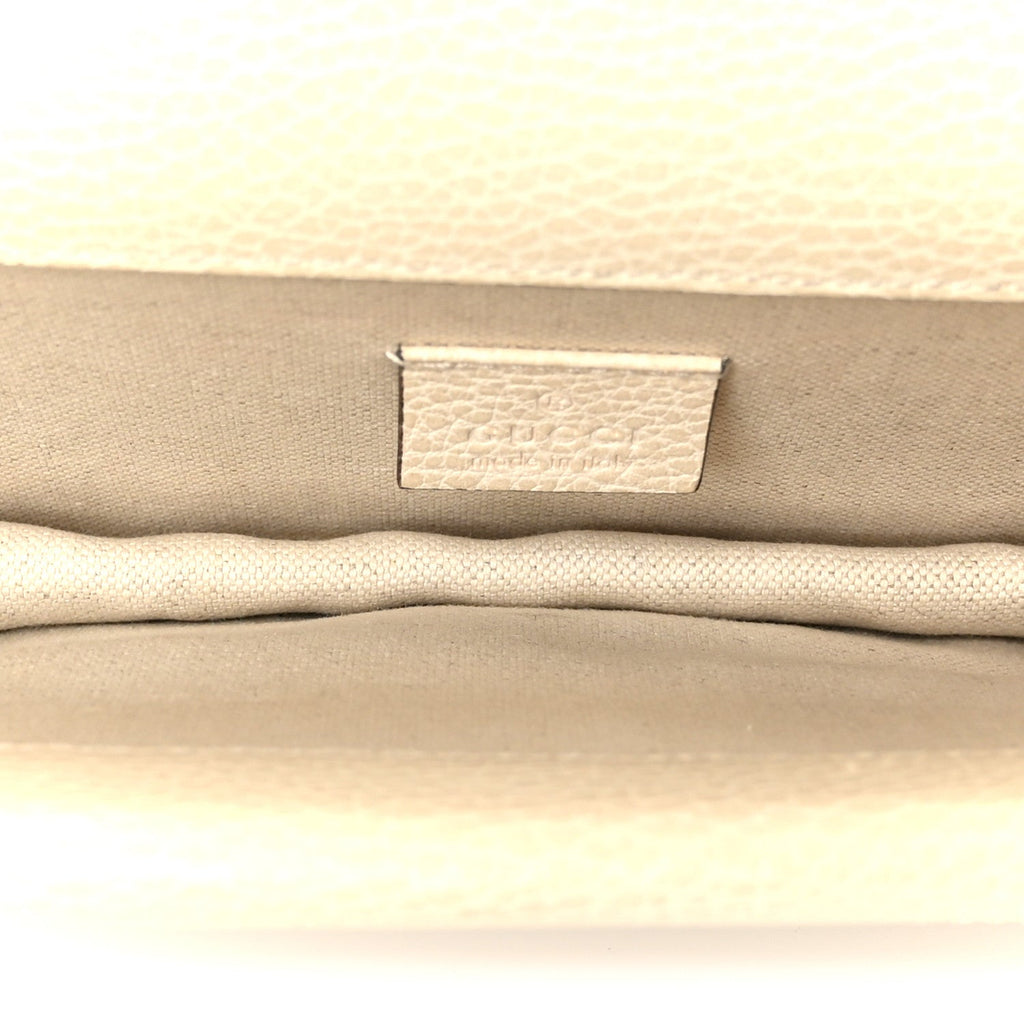 Dollar Calfskin Crystal Small Dionysus Shoulder Bag Mystic White product image 5, provided for visual reference and product