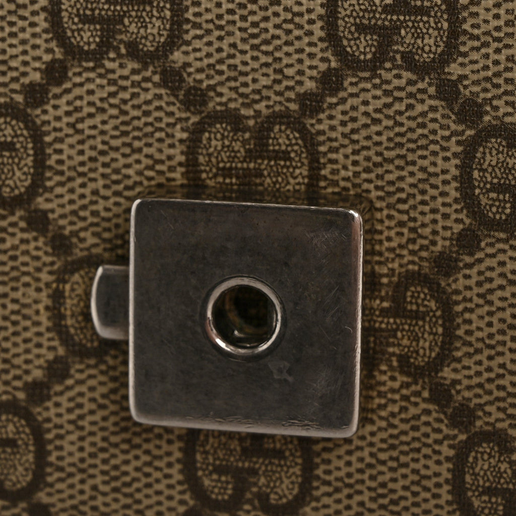 GG Supreme Monogram Medium Dionysus Shoulder Bag Black product image 12, provided for visual reference and product detail