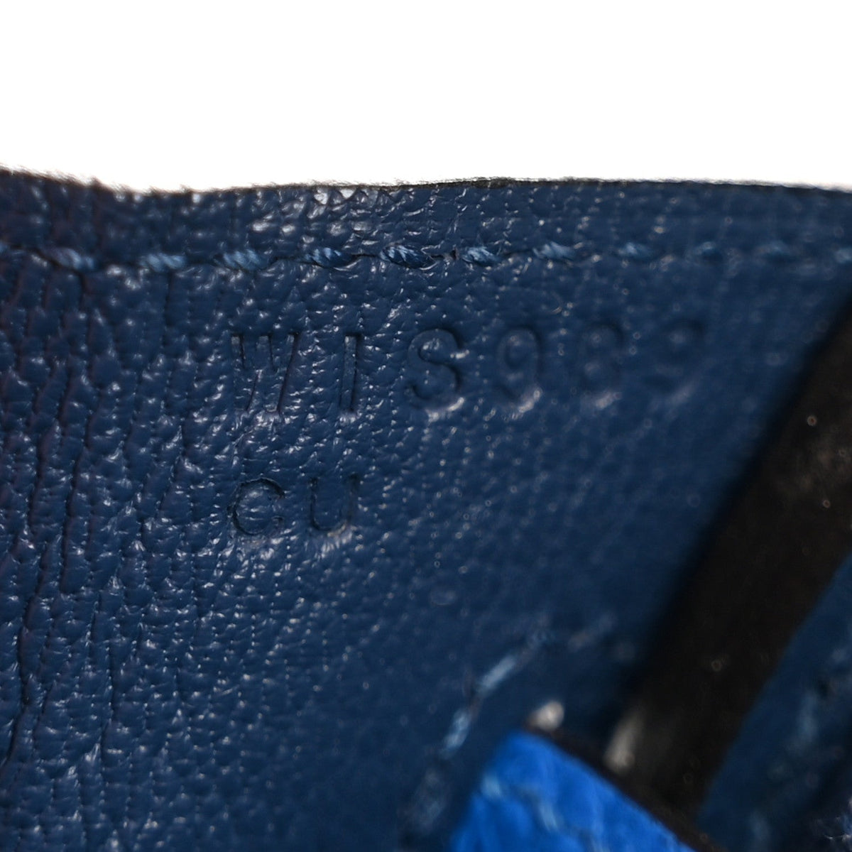 Epsom Tri-Color Birkin 25 Deep Bleu Bleu Hydra Black product image 7, provided for visual reference and product detail review