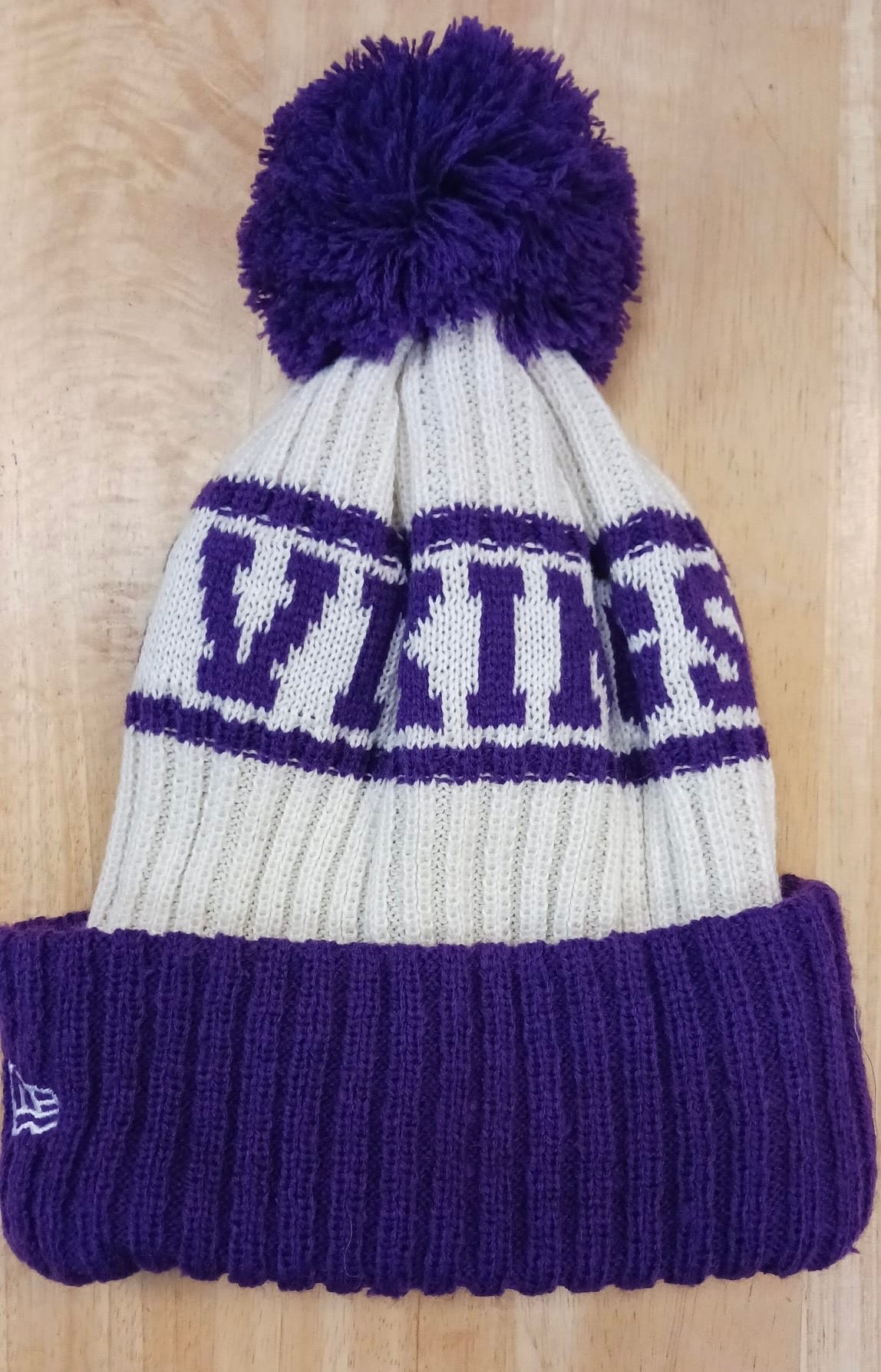 Minnesota Vikings NFL New Era winter Hat with Pom product image 2