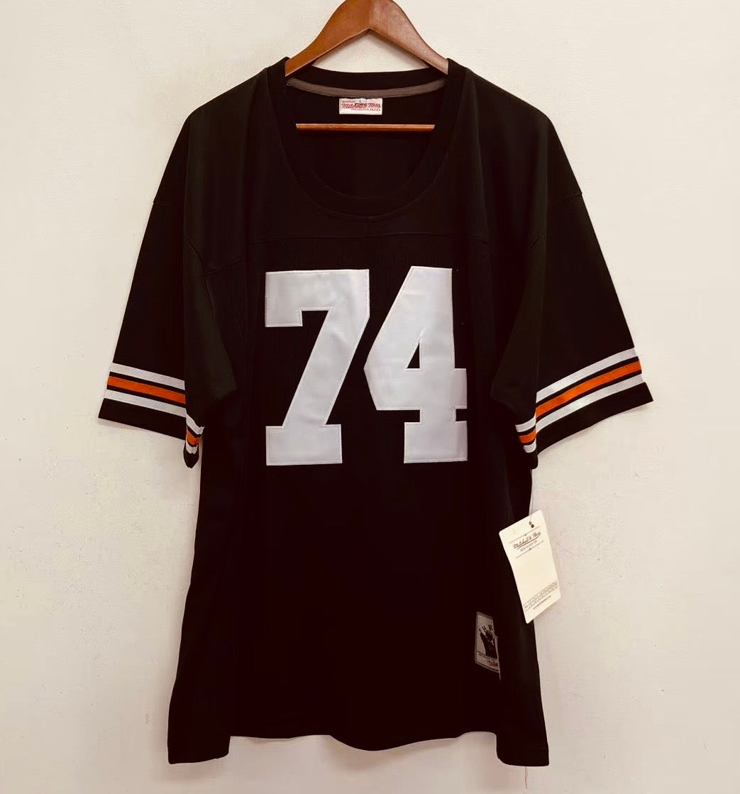 Any name & Number Classic Cleveland Browns NFL Mitchell & product image 3