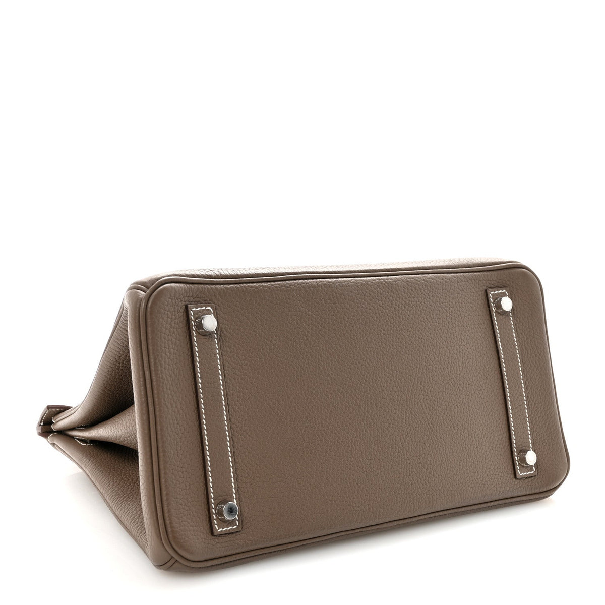 Taurillon Clemence Birkin 30 Etoupe product image 4, provided for visual reference and product detail review
