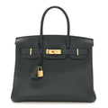 Togo Birkin 30 Vert Cypress product image 1, provided for visual reference and product detail review