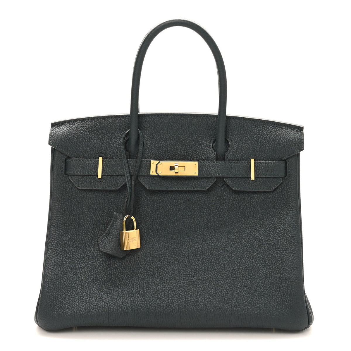Togo Birkin 30 Vert Cypress product image 1, provided for visual reference and product detail review