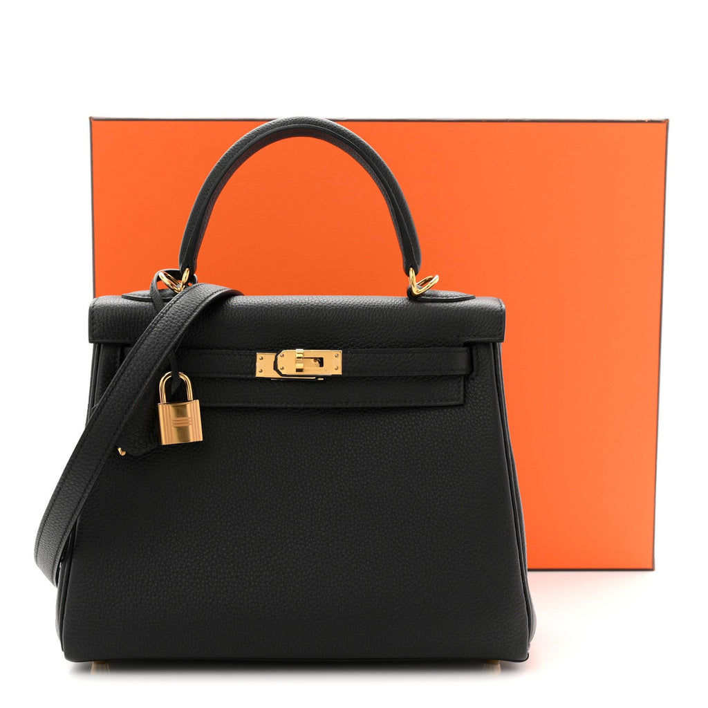 Togo Kelly Retourne 25 Black product image 11, provided for visual reference and product detail review
