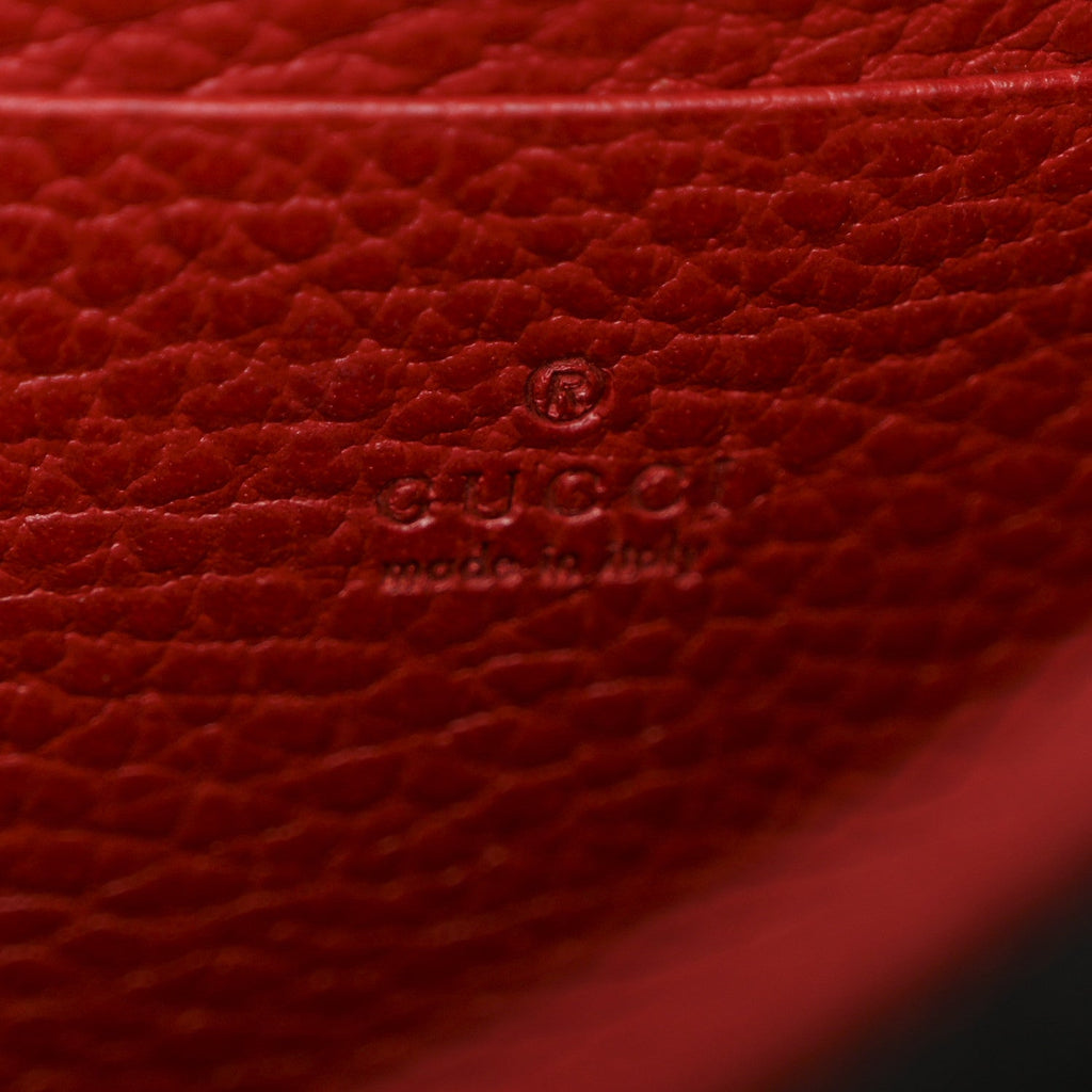 Calfskin Mini Dionysus Chain Wallet Hibiscus Red product image 6, provided for visual reference and product detail review