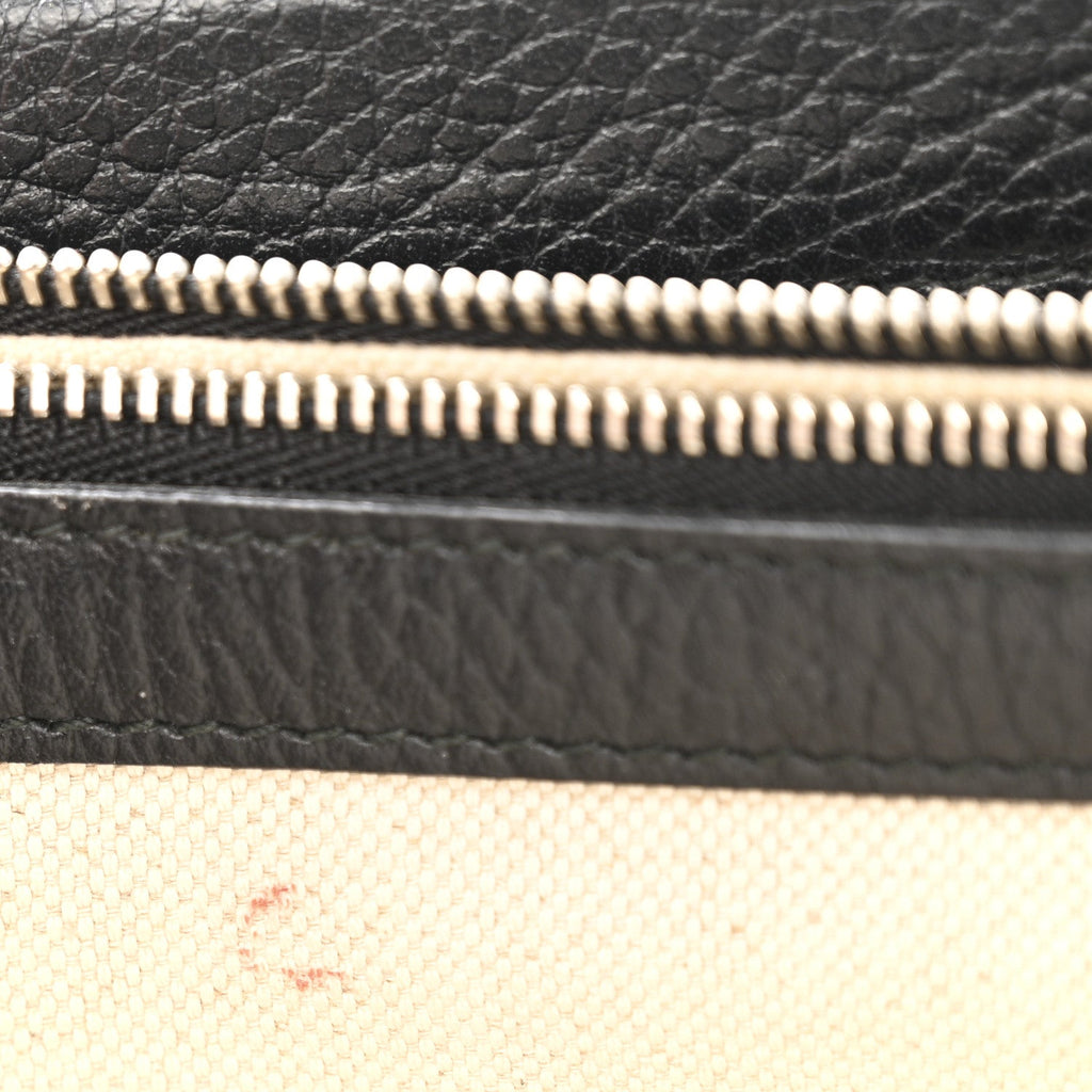 Pebbled Calfskin Small Dionysus Shoulder Bag Black product image 14, provided for visual reference and product detail review