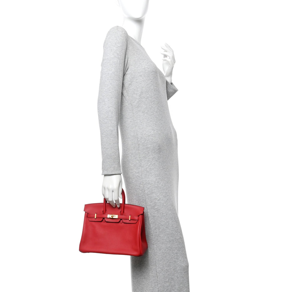 Swift Birkin 25 Rouge Casaque product image 2, provided for visual reference and product detail review