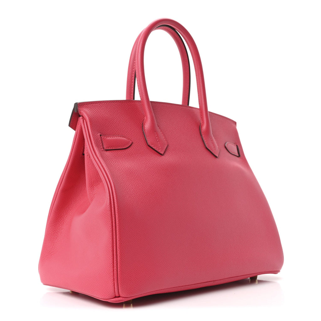 Epsom Birkin 30 Rose Extreme product image 3, provided for visual reference and product detail review