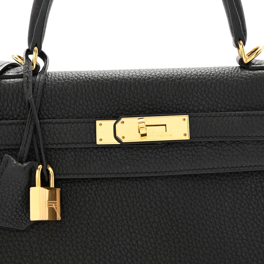 Togo Kelly Retourne 28 Black product image 8, provided for visual reference and product detail review