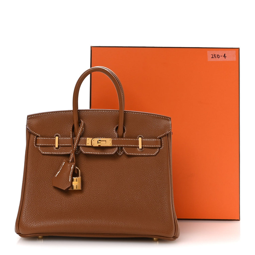 Togo Birkin 25 Gold product image 11, provided for visual reference and product detail review