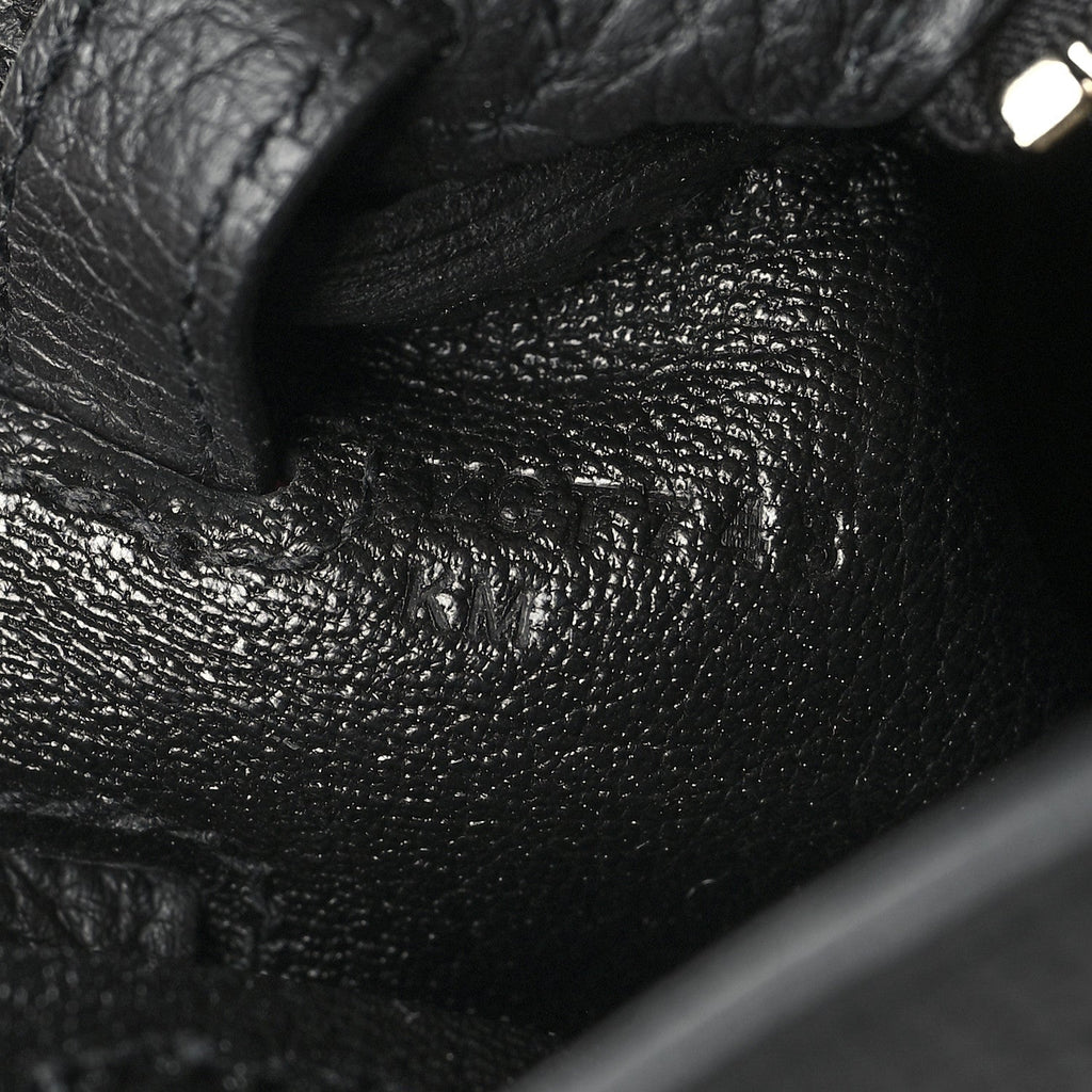 Togo Kelly Retourne 25 Black product image 7, provided for visual reference and product detail review