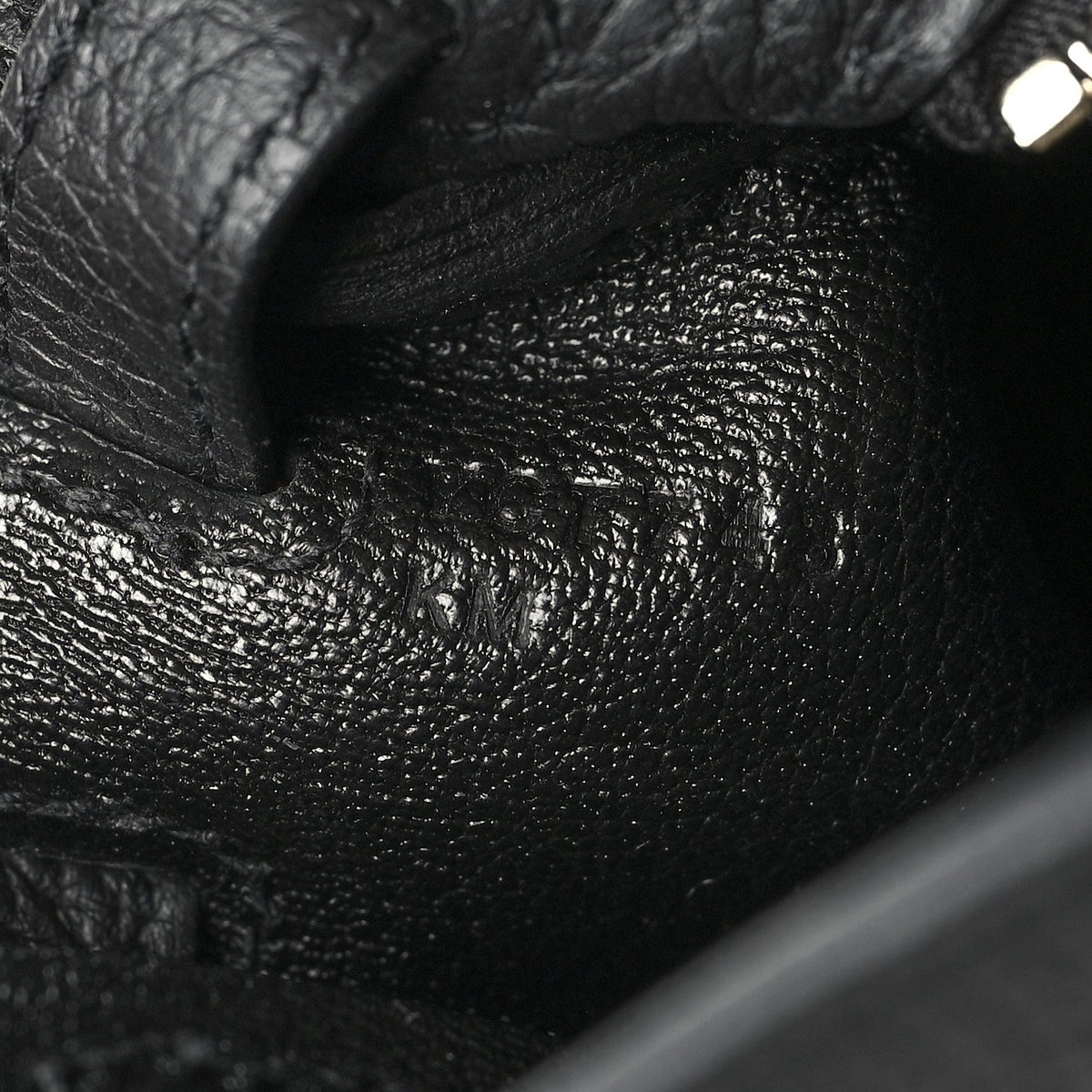 Togo Kelly Retourne 25 Black product image 7, provided for visual reference and product detail review