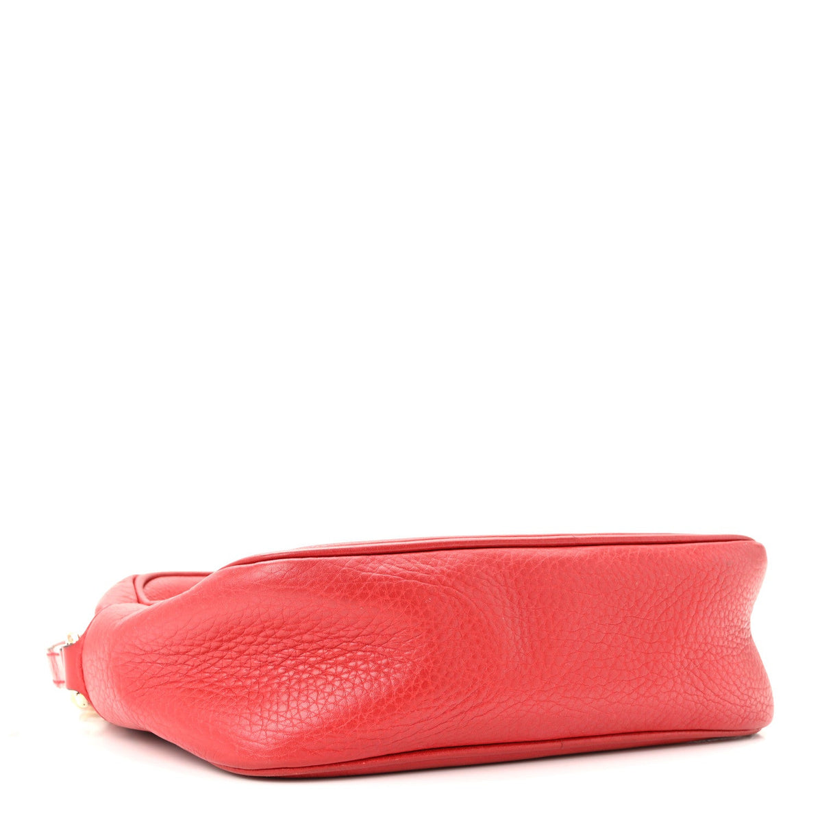 Pebbled Calfskin Small Soho Disco Bag Tabasco Red product image 4, provided for visual reference and product detail review