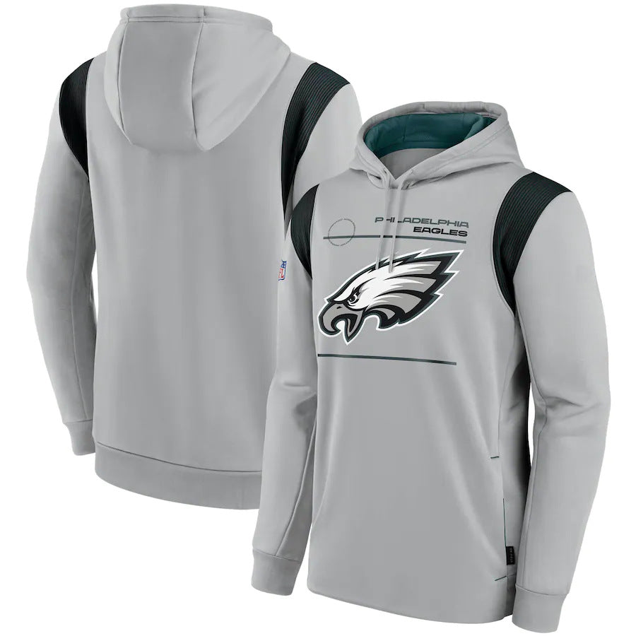 Philadelphia Eagles Official NFL hoodie gray product image 1