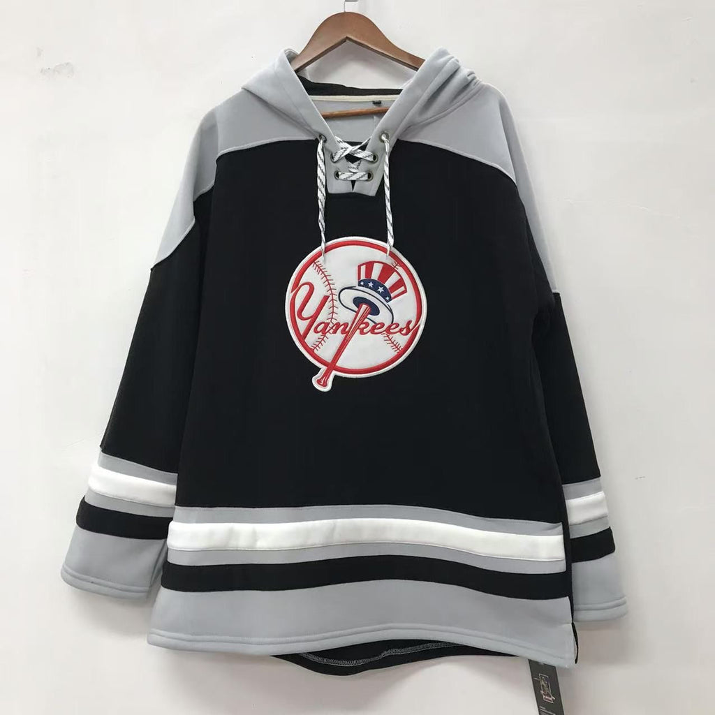 New York Yankees Official MLB hockey style hoodie product image 1