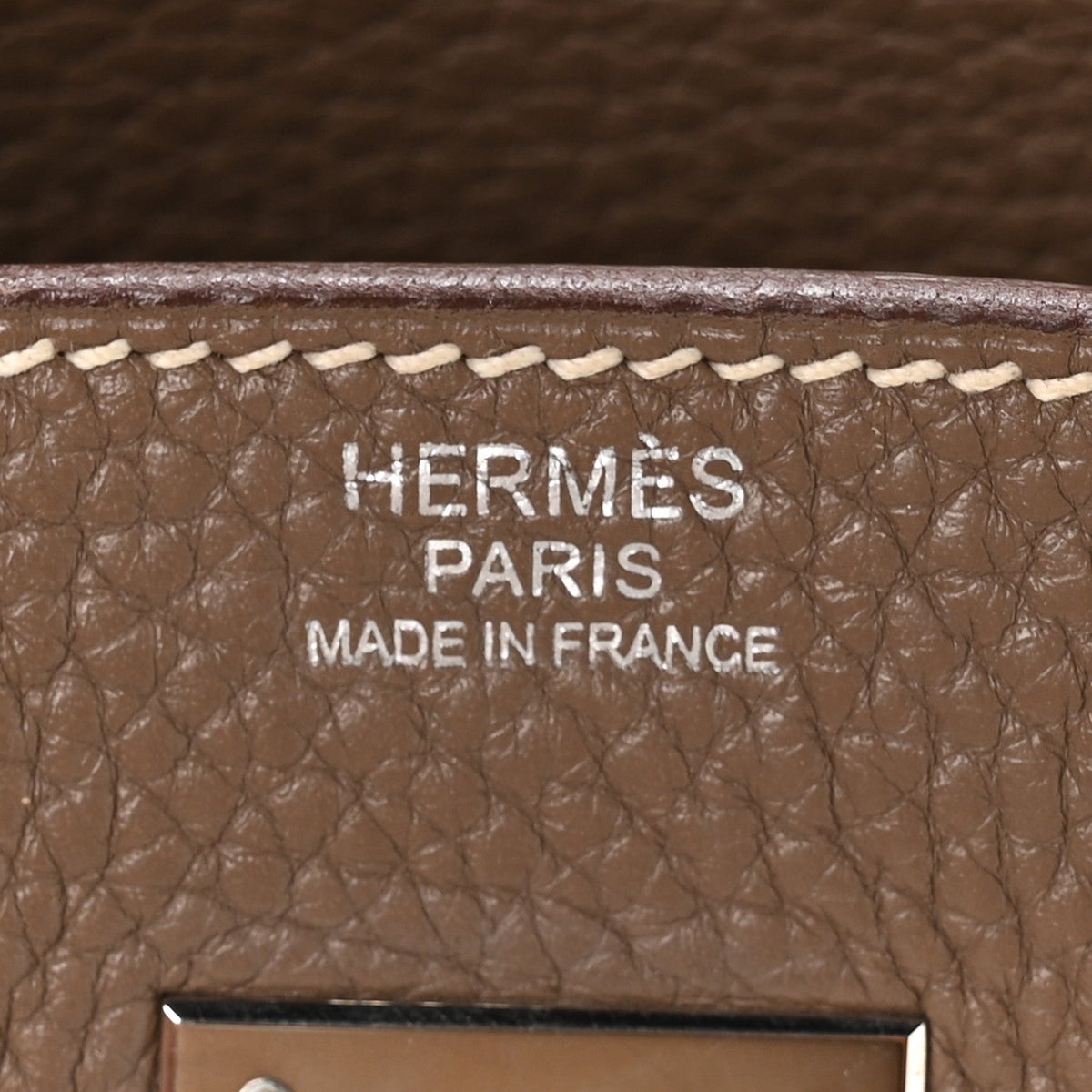 Togo BIRKIN 30 Etoupe product image 6, provided for visual reference and product detail review