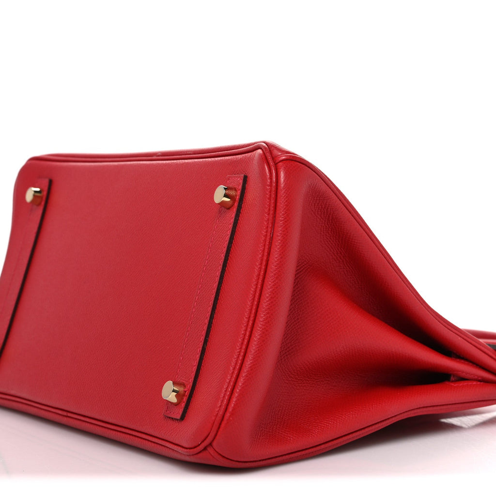 Epsom Birkin 30 Rouge Casaque product image 10, provided for visual reference and product detail review