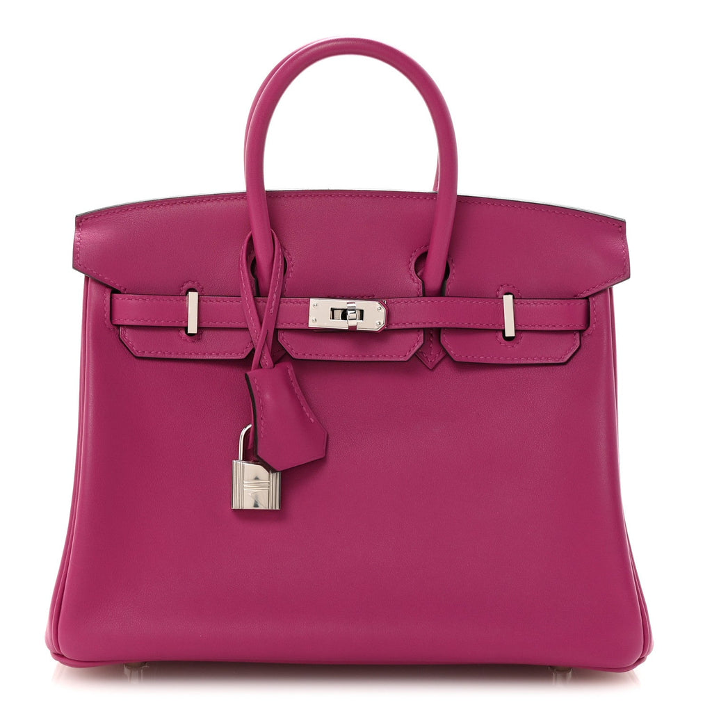 Swift Birkin 25 Rose Pourpre product image 1, provided for visual reference and product detail review