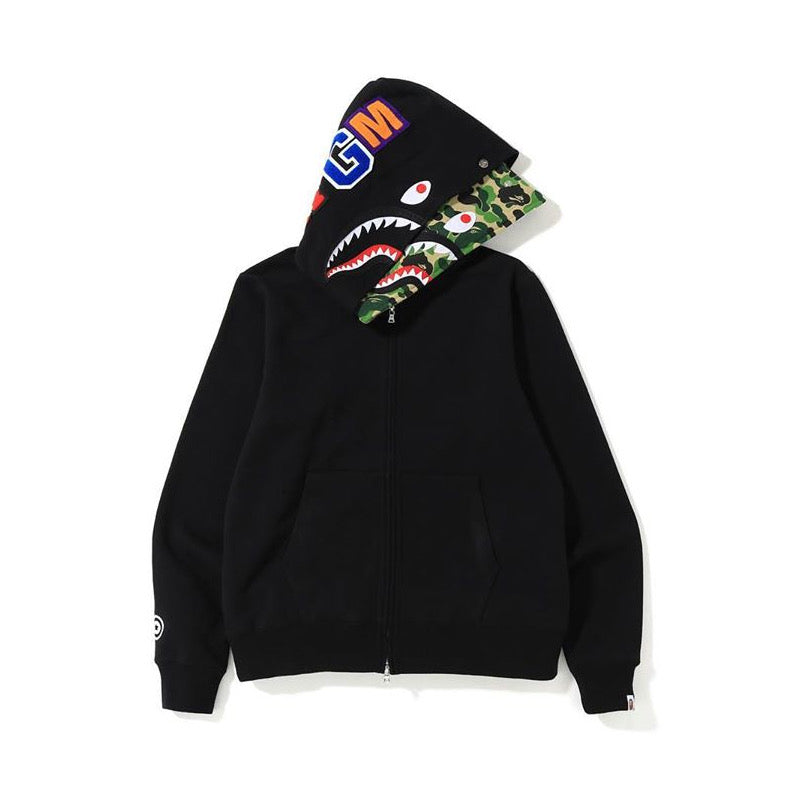 Bathing Ape Hoodie Camouflage Cardigan Men and Women Sweater Hoodie Coat product image 2, provided for visual reference and