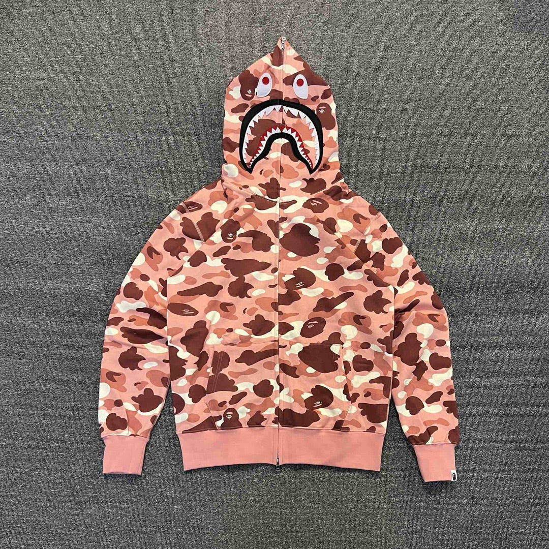 Bape Hoodie Zip-Up Cardigan Hoodie product image 2, provided for visual reference and product detail review