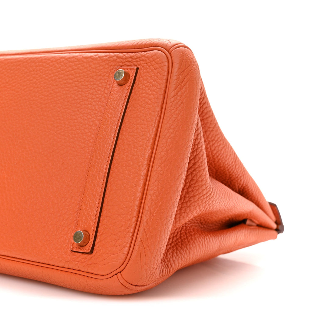 Togo Birkin 35 Orange product image 10, provided for visual reference and product detail review
