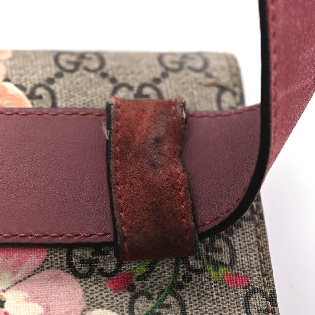 GG Supreme Monogram Blooms Dionysus Belt Bag Beige Multicolor Dry Rose product image 11, provided for visual reference and