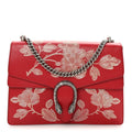 Calfskin Chinese New Year Medium Dionysus Shoulder Bag Hibiscus Red product image 1, provided for visual reference and