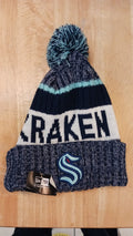Seattle Kraken NHL New Era winter Hat with Pom product image 1