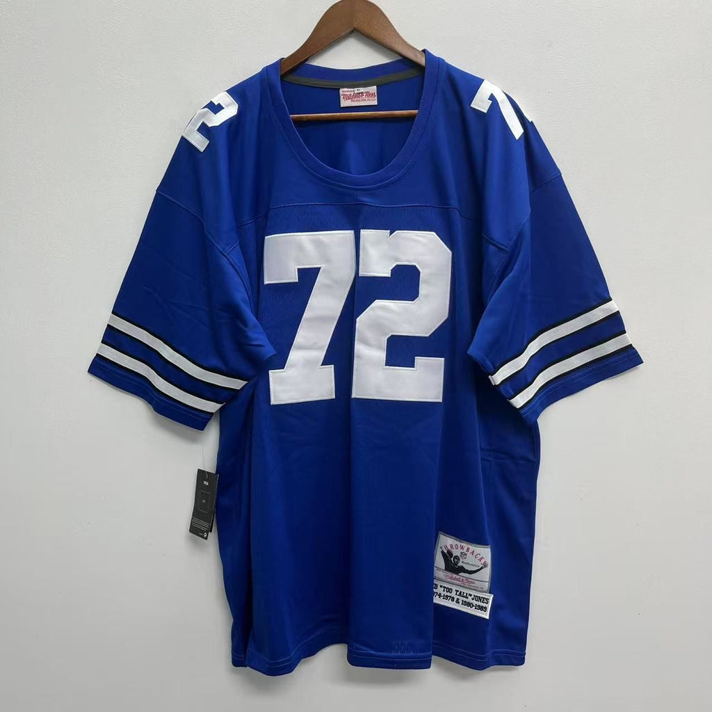 Ed Too Tall Jones Dallas Cowboys Official NFL Jersey blue product image 2