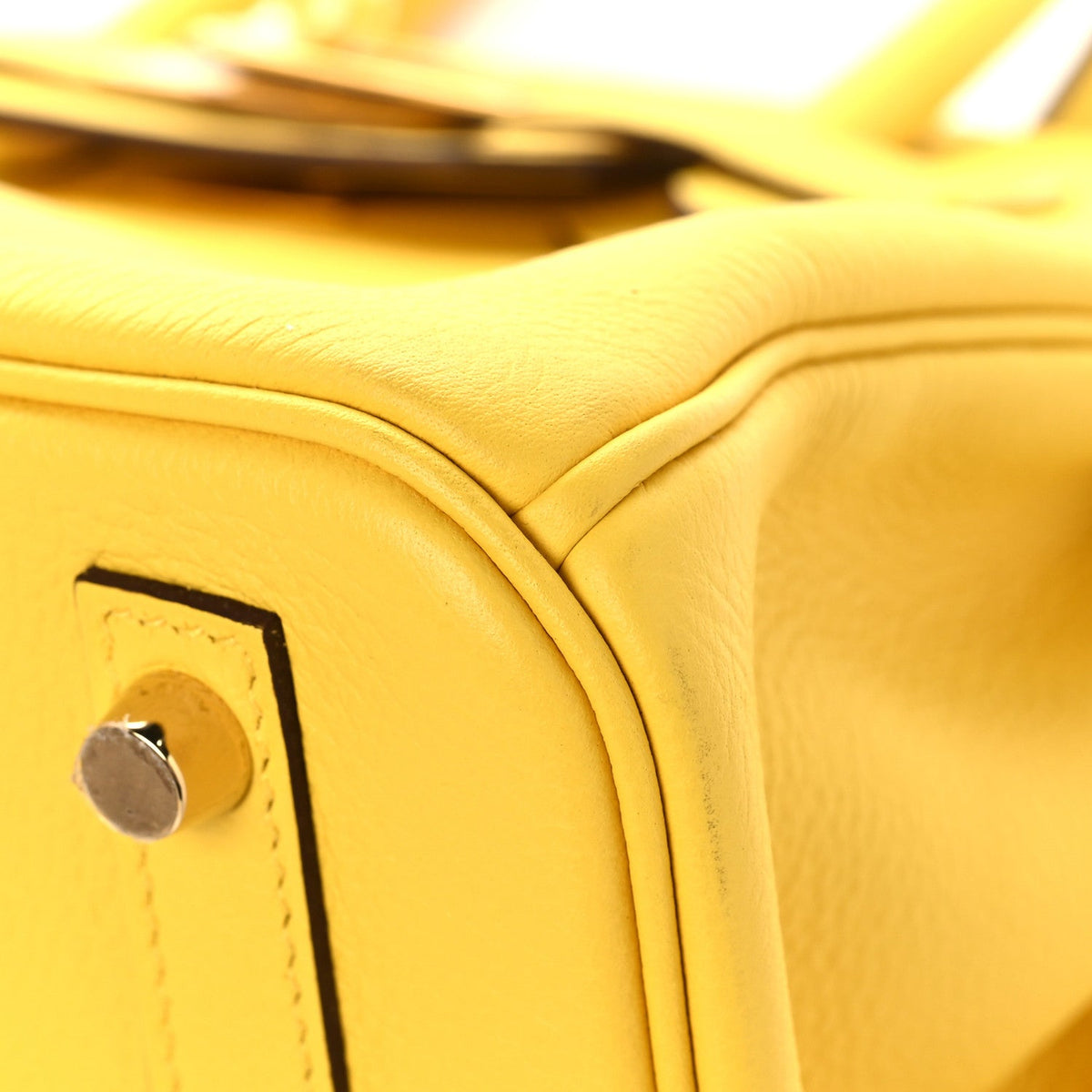 Togo Birkin 30 Jaune Citron product image 9, provided for visual reference and product detail review