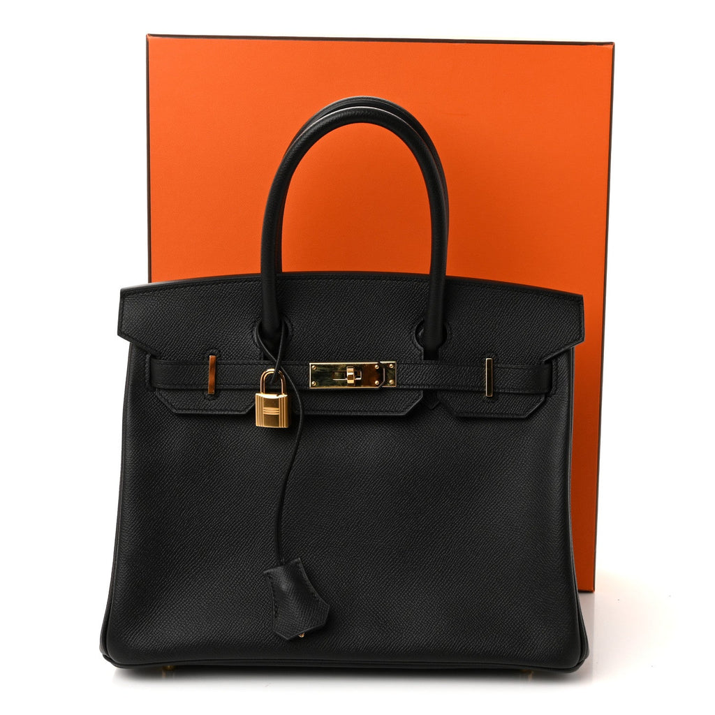 Epsom Birkin 30 Black product image 11, provided for visual reference and product detail review